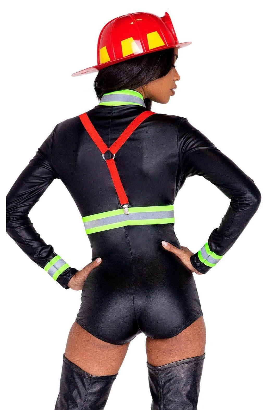 3 Piece Hot Fire Woman Costume
