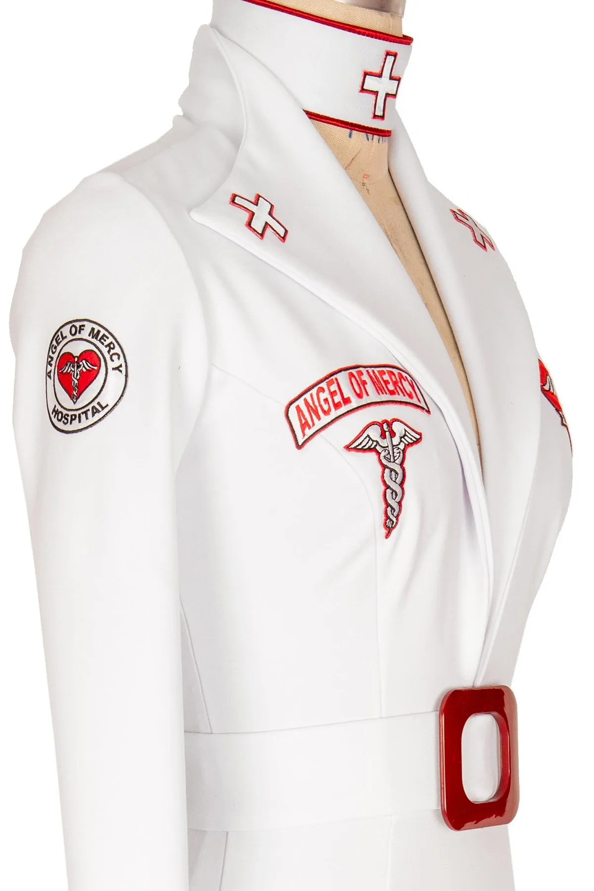 Angel of Mercy Pencil Dress & Belt