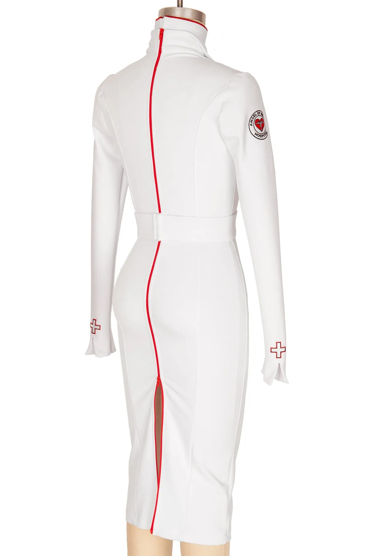 Angel of Mercy Pencil Dress & Belt