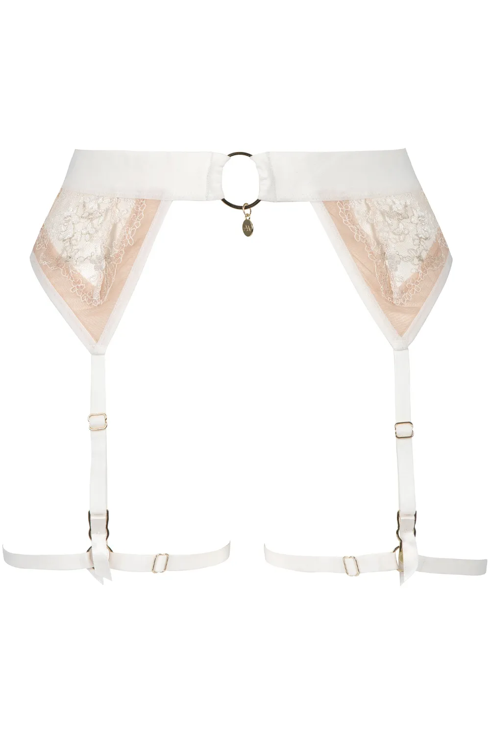Aprs Minuit Suspender Harness Pearl