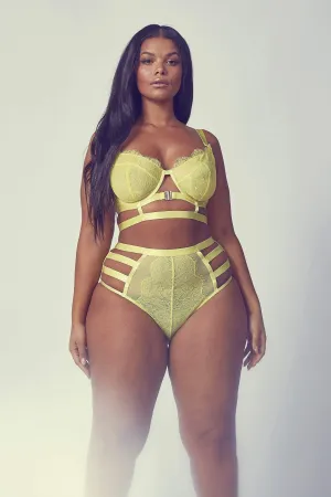 Devon Lime High Waist Brief