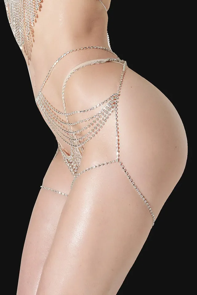 Diamond Drape Garter