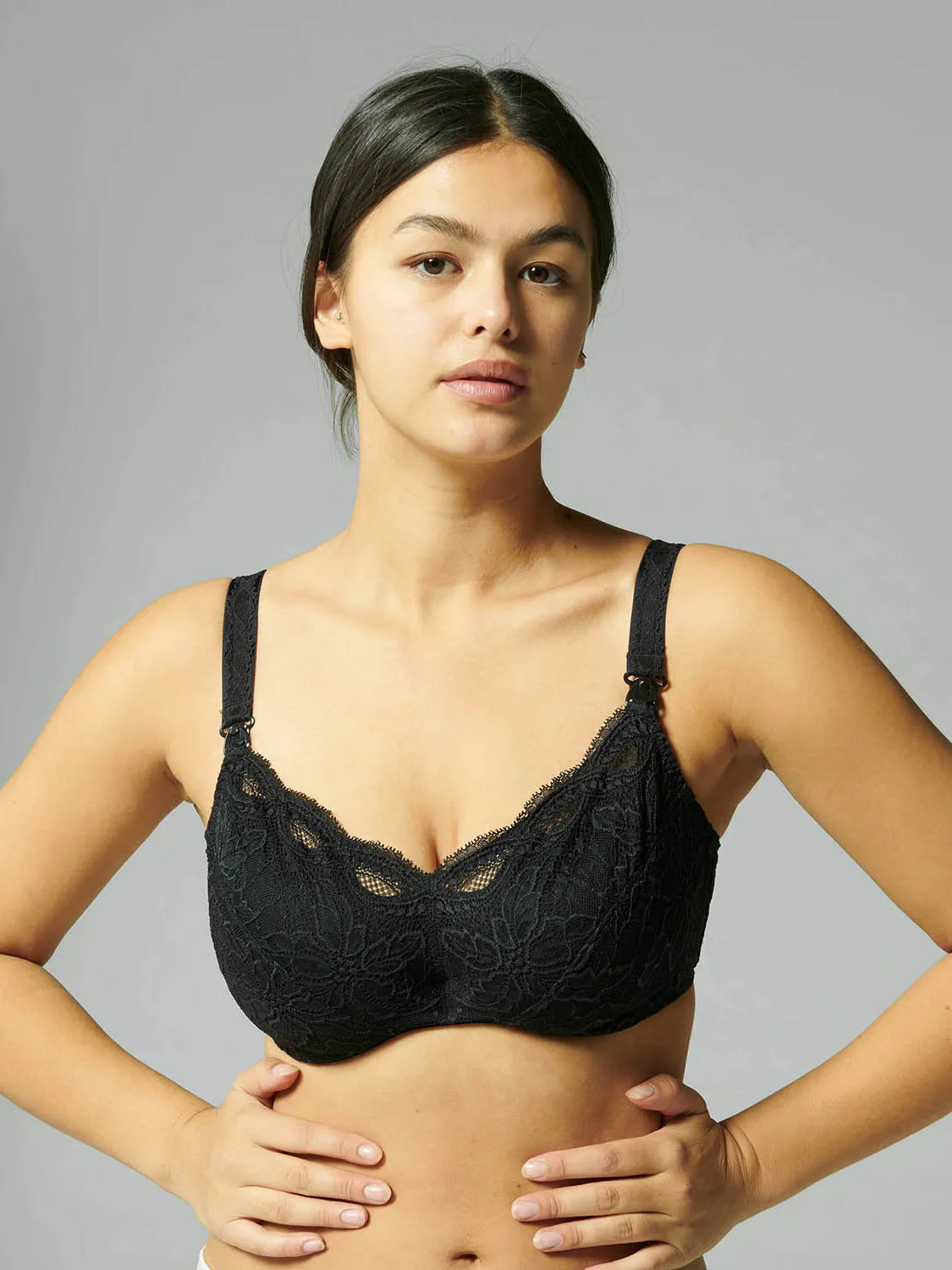 Eden Nursing Bra - Black