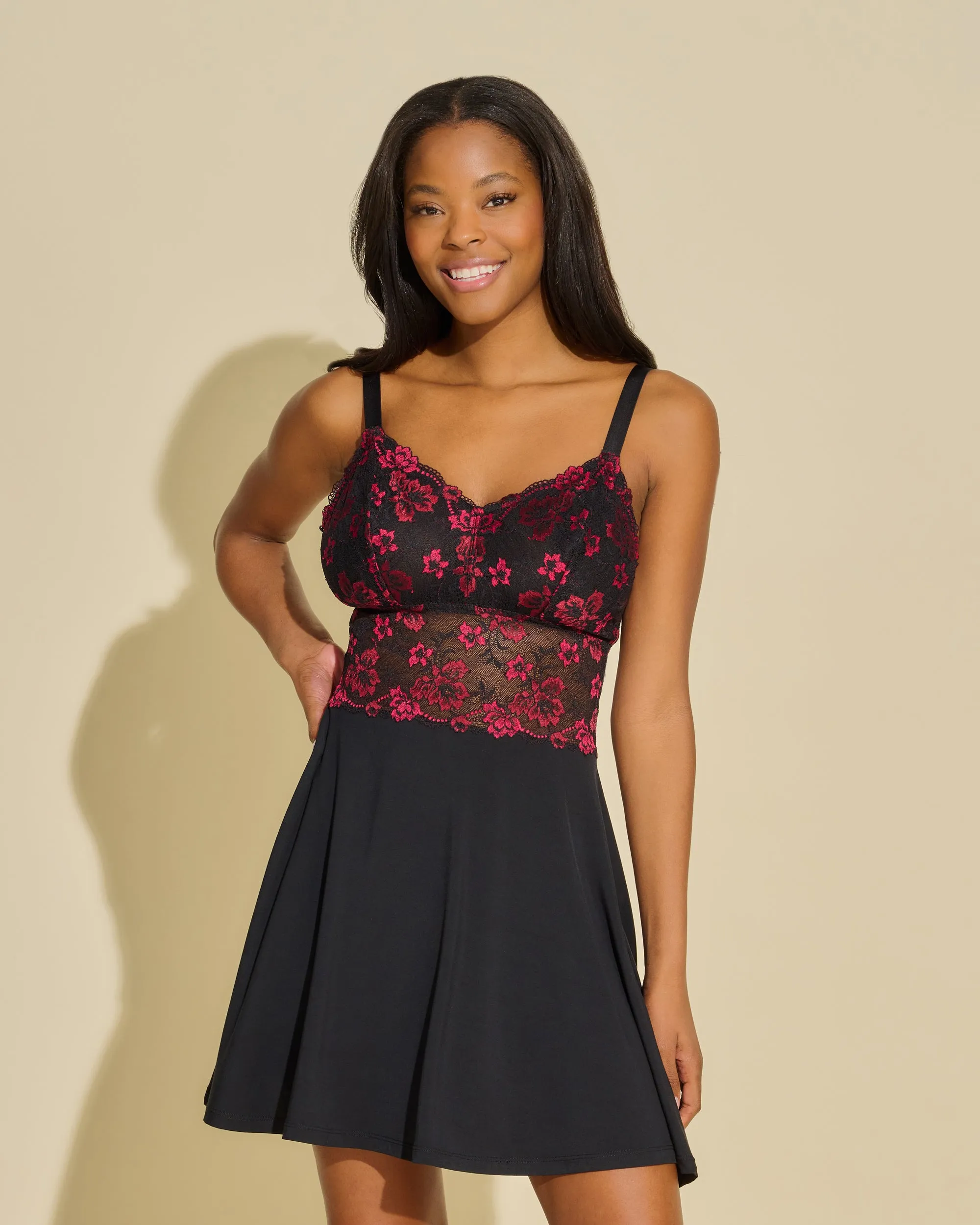 Ensemble Nuisette & String Curvy