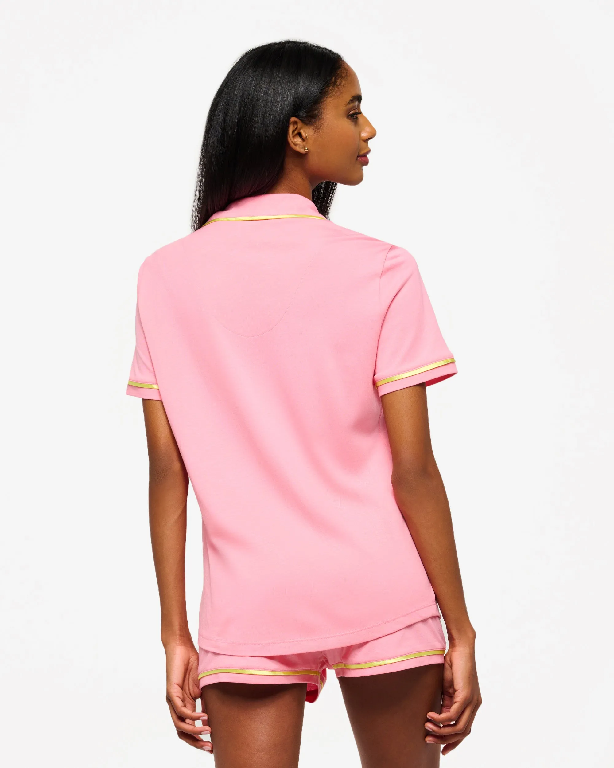 Ensemble Pyjama Haut  Manches Courtes Et Boxer