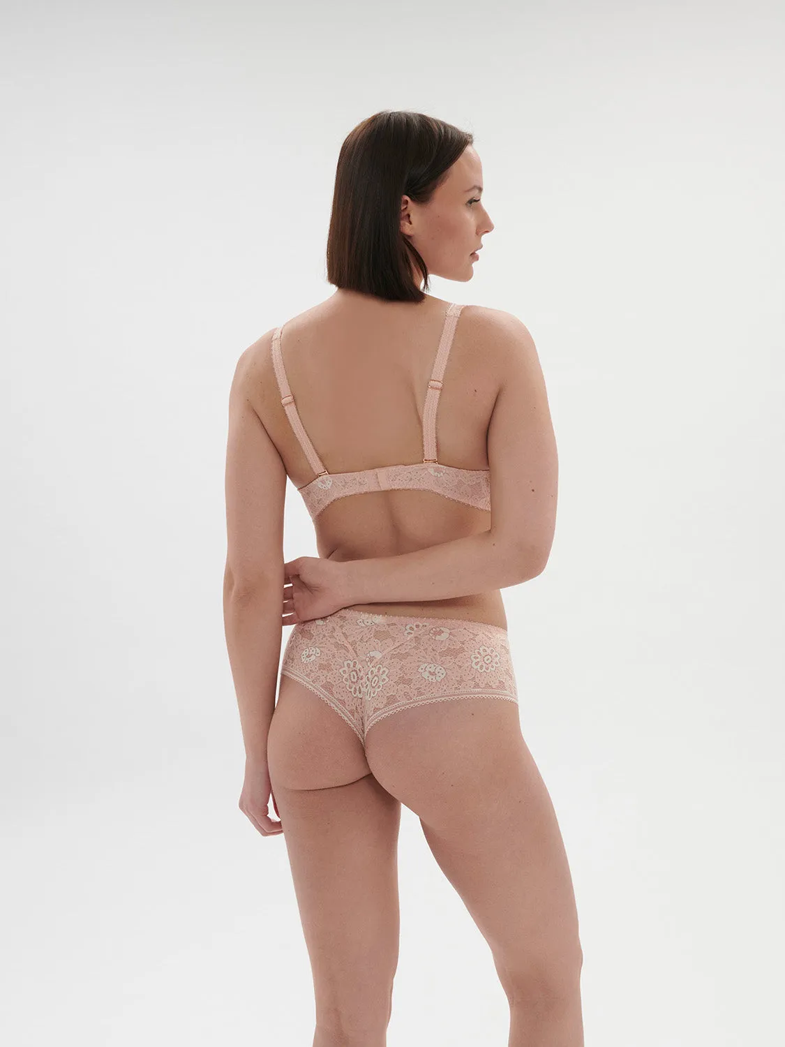 Festive Boyshort - Ballet Pink
