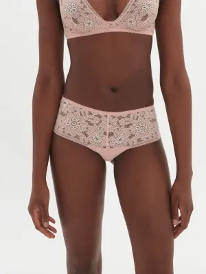 Festive Boyshort - Ballet Pink