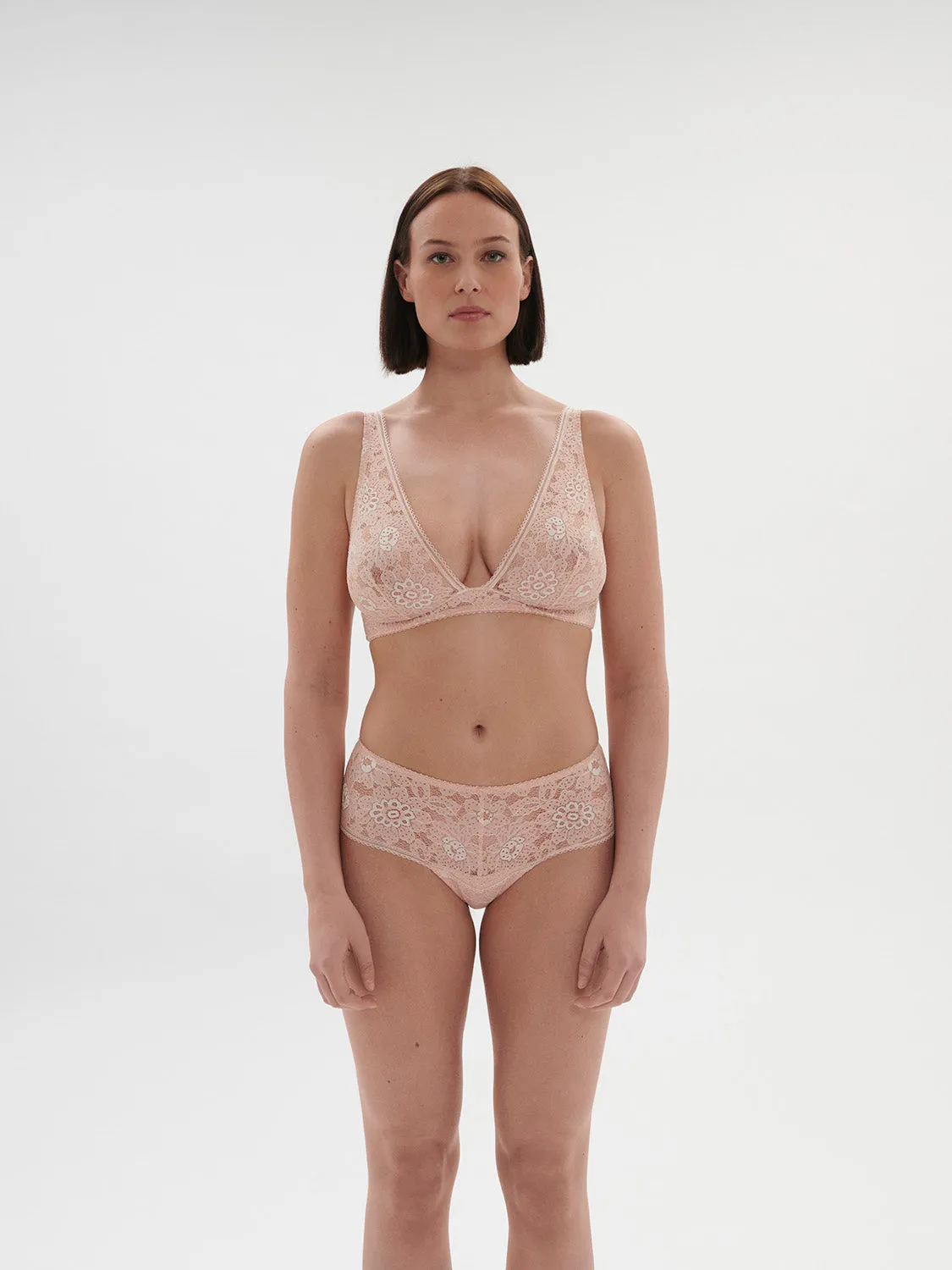 Festive Boyshort - Ballet Pink
