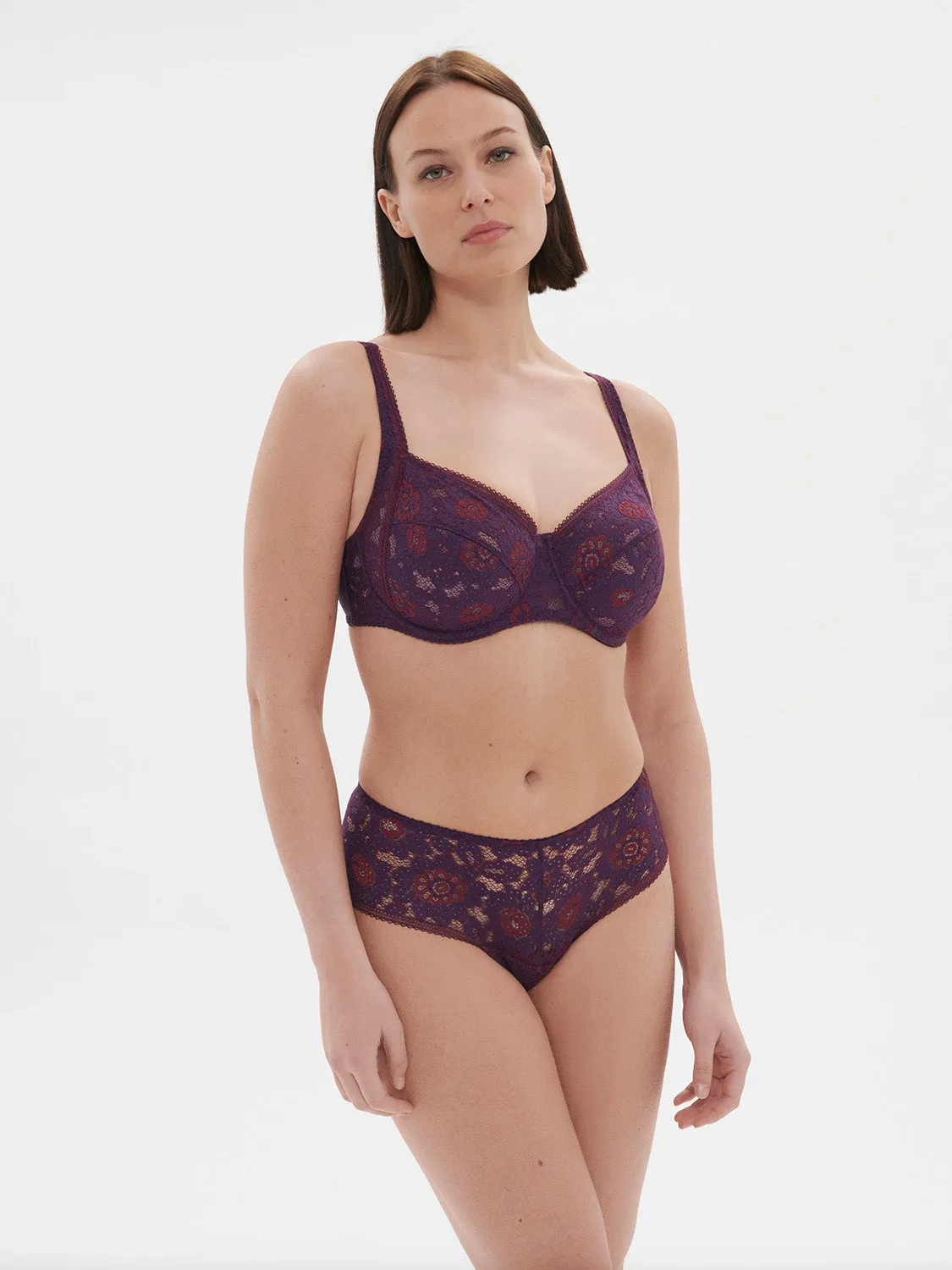 Festive Boyshort - Euphoria Purple