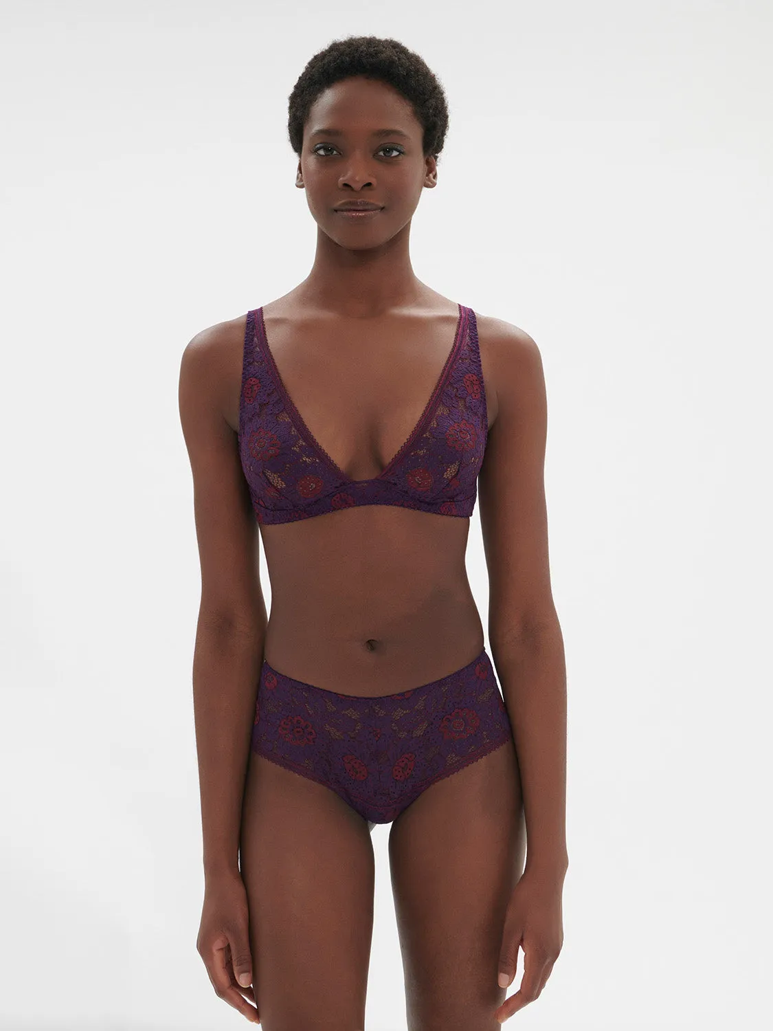 Festive Boyshort - Euphoria Purple
