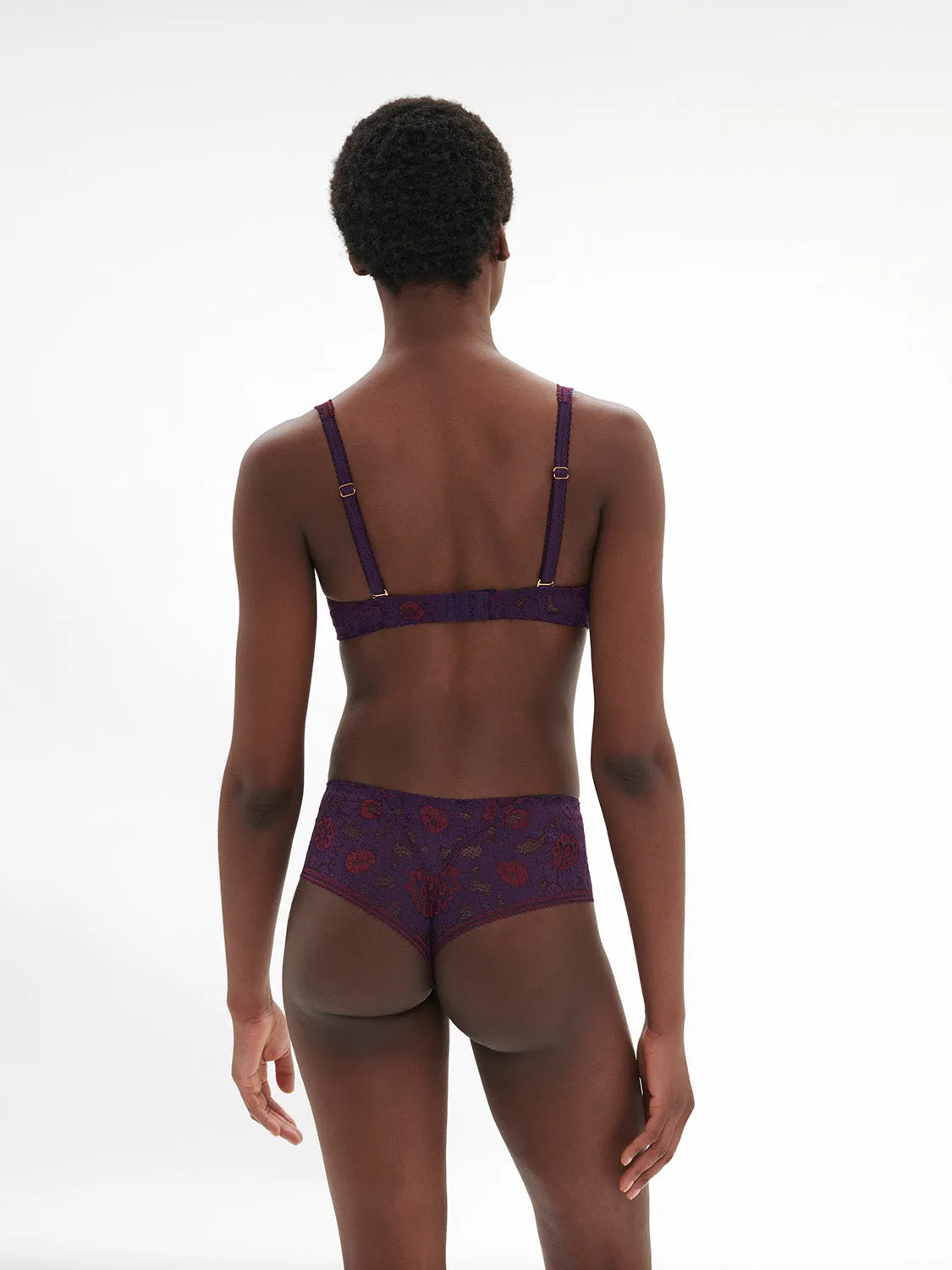 Festive Boyshort - Euphoria Purple