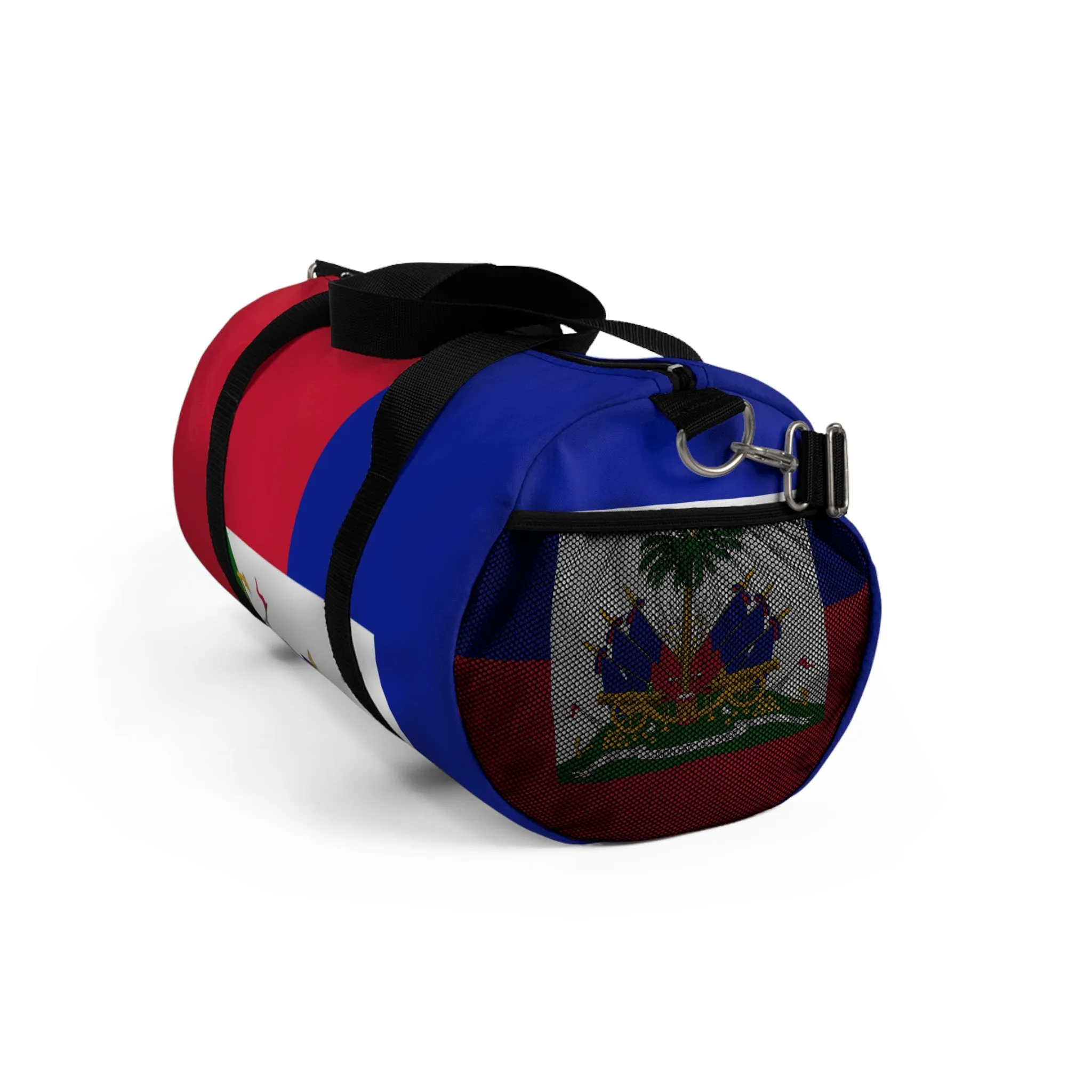 Haitian Flag Duffel Bag - Perfect Travel Companion for Adventurers and Cultural Celebrations