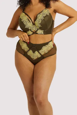 Jari Moss High Waisted Brief
