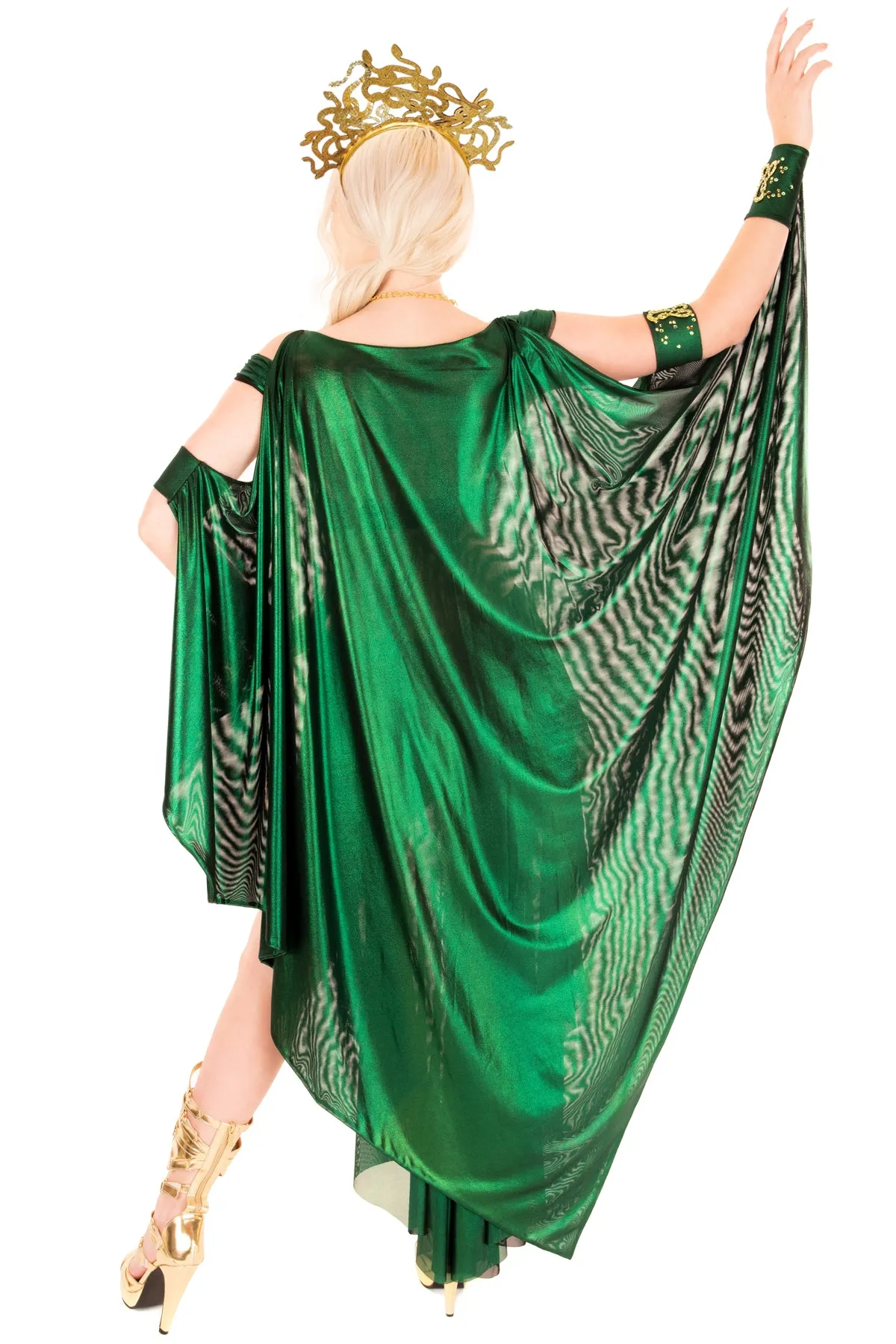 Medusa Bra with Cape and Cuffs