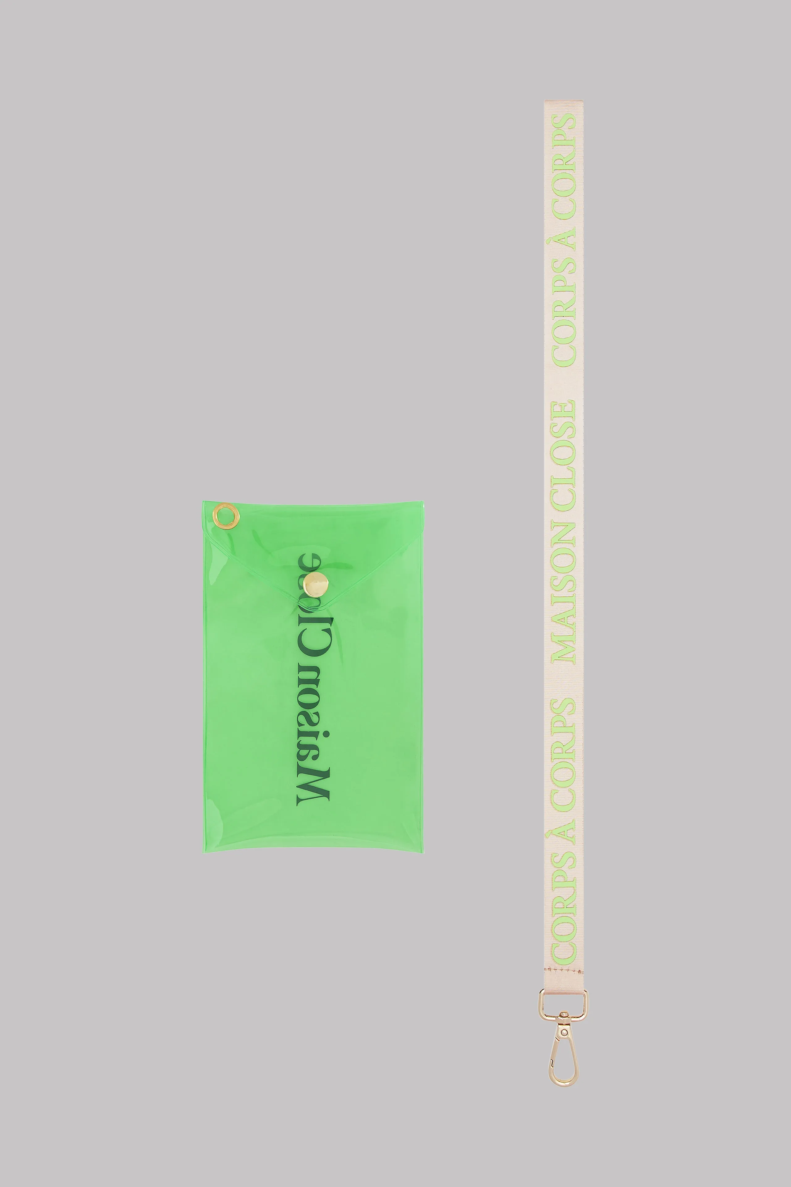 Pouch with Keychain - Corps  Corps Neon