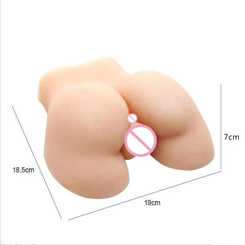 Realistic Big Butt Male Masturbator