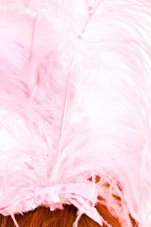 Sequined Showgirl Headpiece