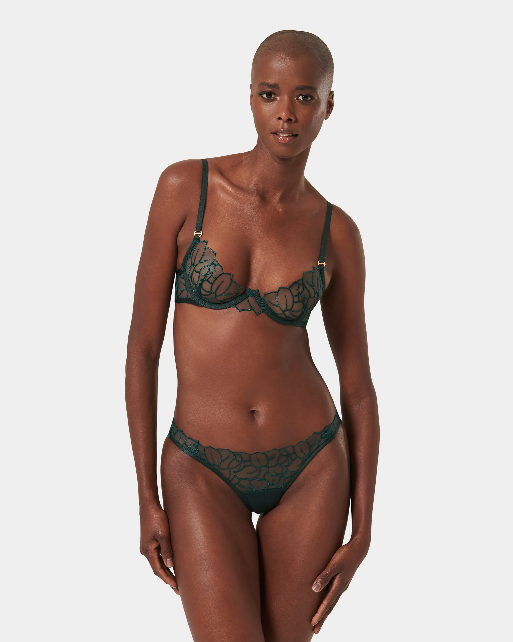 Set: Laurel Botanical Garden Green