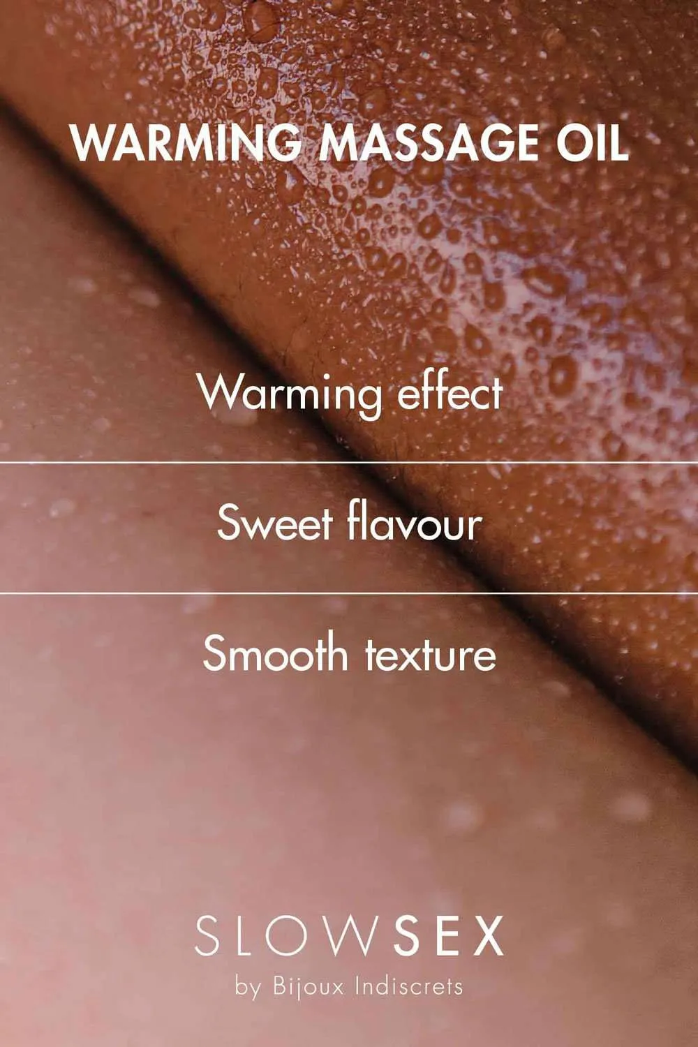 Slow Sex Kissable Warming Massage Oil 50ml
