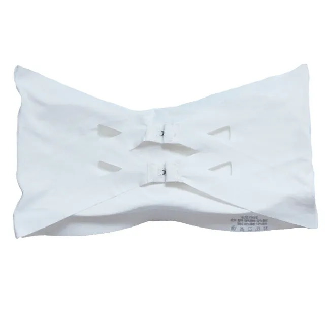 Soft Invisable Strapless Top Sexy Women Tube Top Female Tube Bra Wrap Top Crop Bandeau Bra Lingerie Girls Underwear Black White