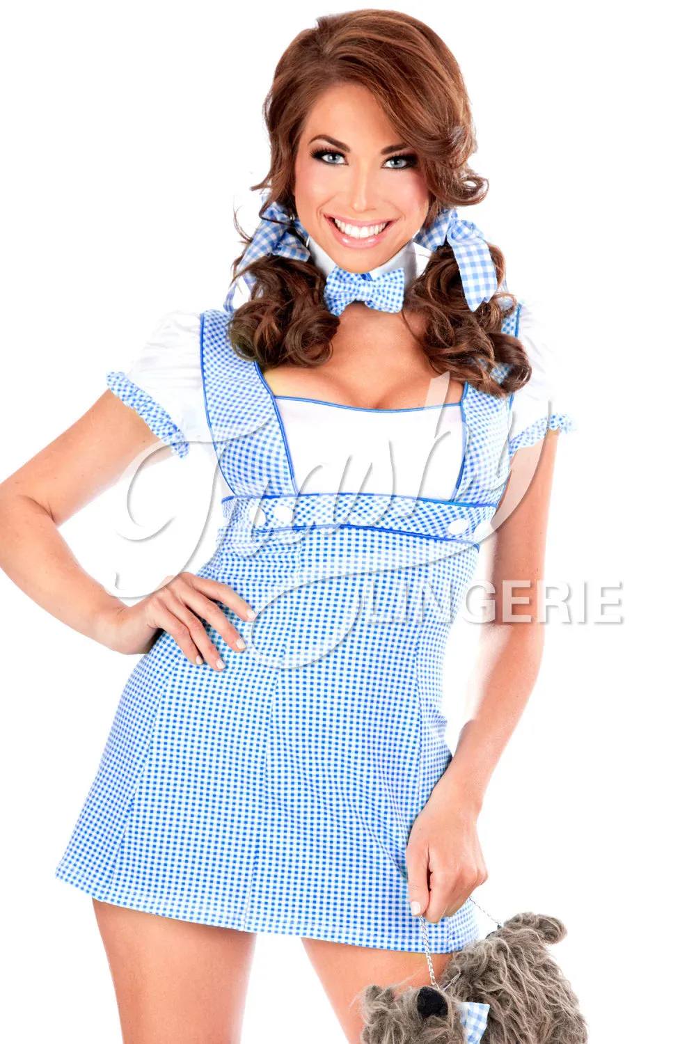 Spandex Gingham Dress