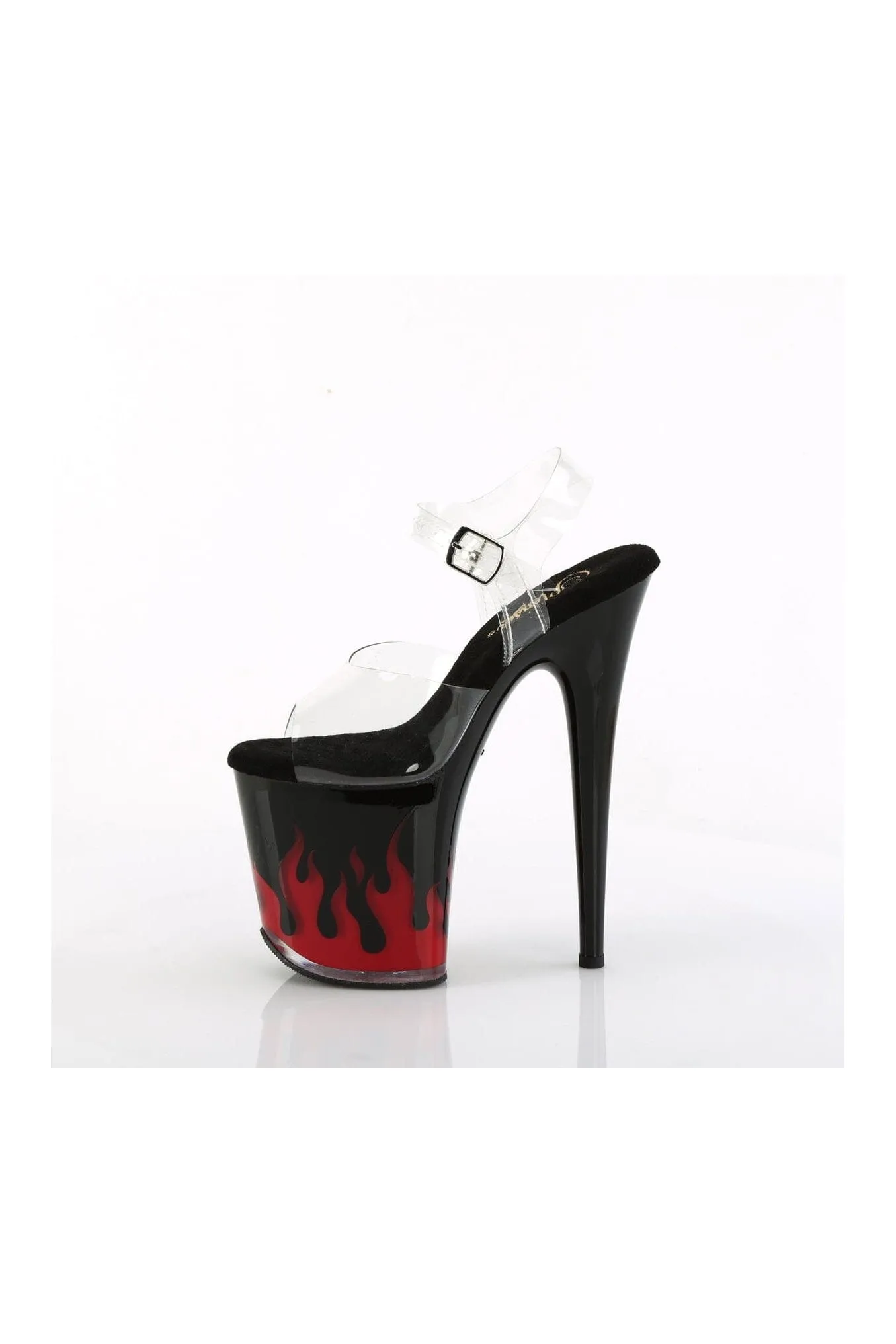 SS-FLAMINGO-808NLFL Clear Vinyl Sandal
