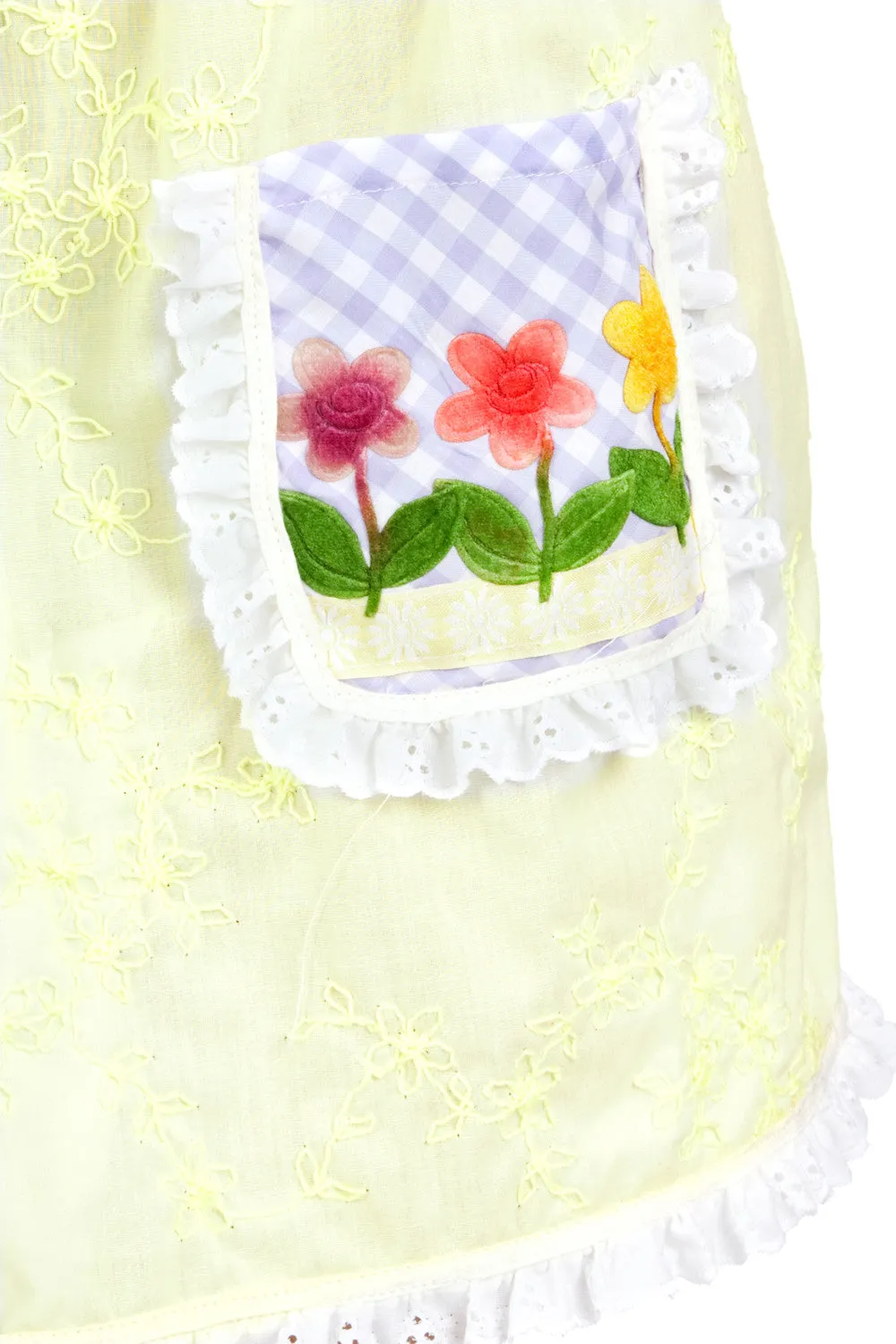 Stepford Single-Layer Apron Dress