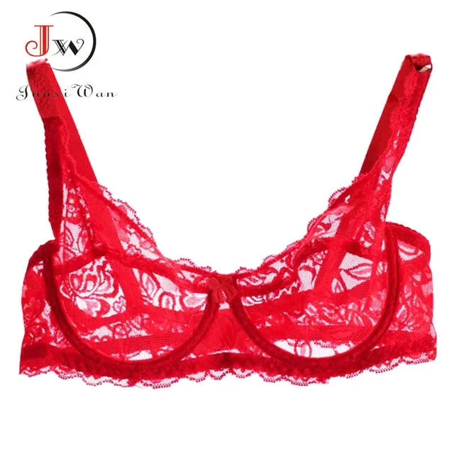 Women Sexy Push Up Bra Underwire Full Lace Brassiere Underwear Bras Bralette Lingerie Intimates 32/34/36/38/40