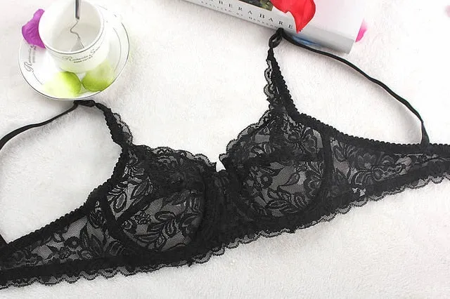 Women Sexy Push Up Bra Underwire Full Lace Brassiere Underwear Bras Bralette Lingerie Intimates 32/34/36/38/40