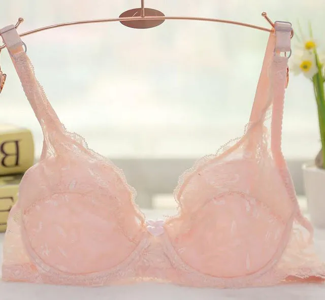 Women Sexy Push Up Bra Underwire Full Lace Brassiere Underwear Bras Bralette Lingerie Intimates 32/34/36/38/40